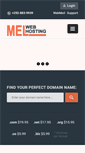 Mobile Screenshot of melwebhosting.com